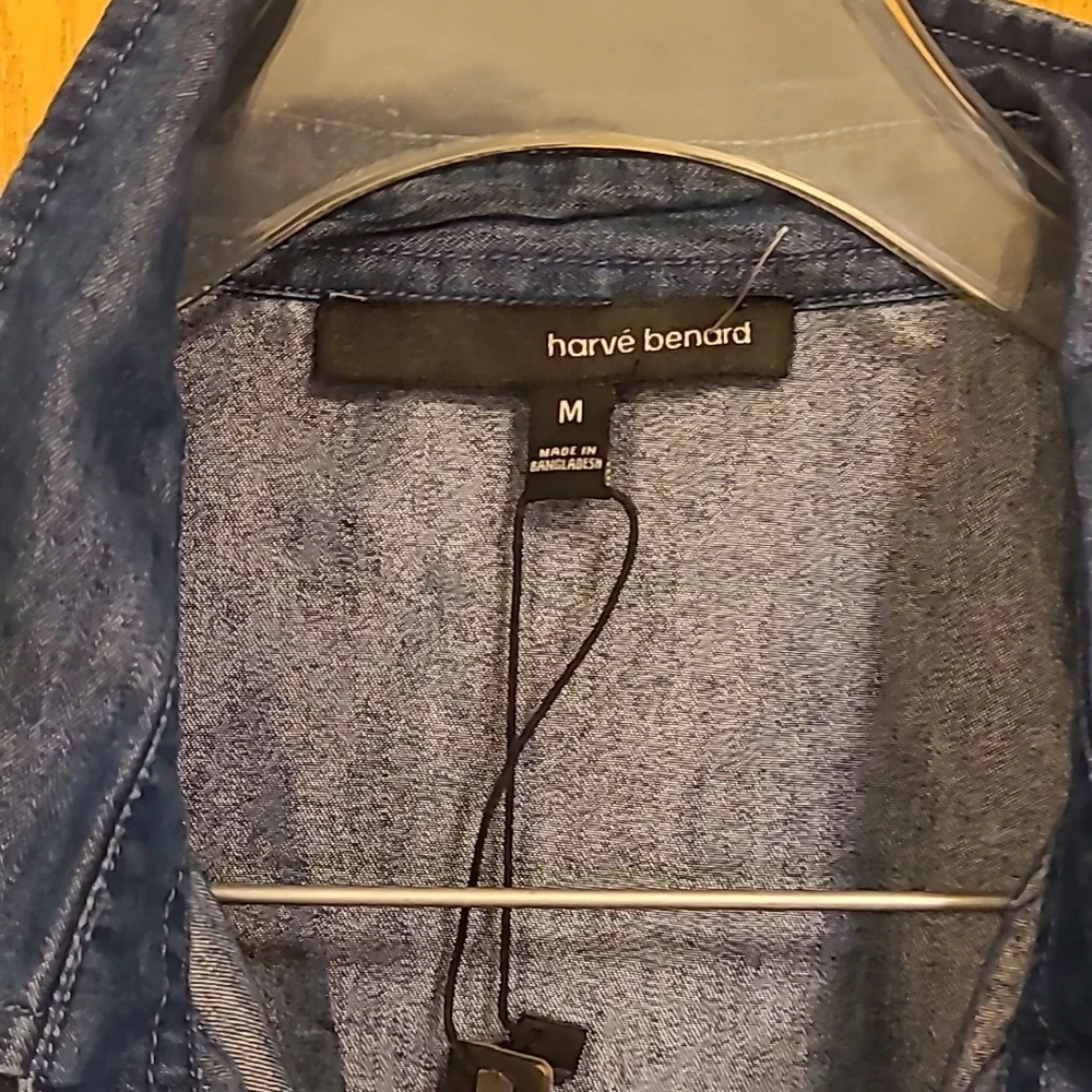 Harve Benard Jean Shirt, New with tags - Picture 2 of 5